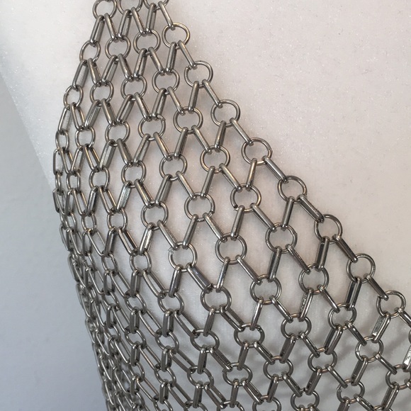 Spectacularly Sexy Stainless Steele Woven Top! - Picture 4 of 8